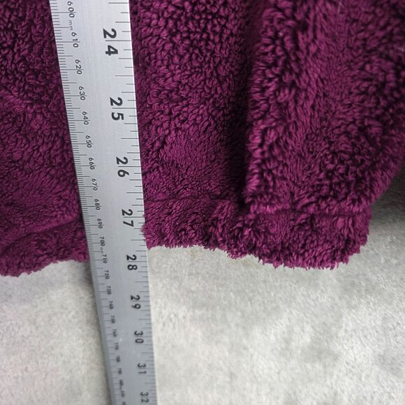 Womens North Face Purple Full Zip Fleece Jacket Polyester Long Sleeve Size XXXL - Picture 9 of 10